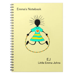 Cute, Elegant, Hoppa över och Skutt Anteckningsbok