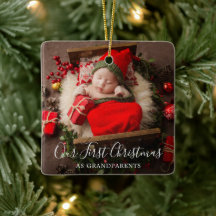 Cute Elegant Photo Grandparent First jul