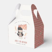 Cute Elegant Rust Boho Princess på Clouds Birthday