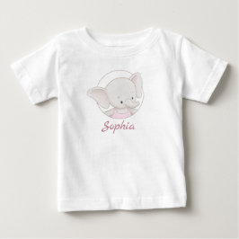 Cute Elephant Adsible Funny Personlig T Shirt