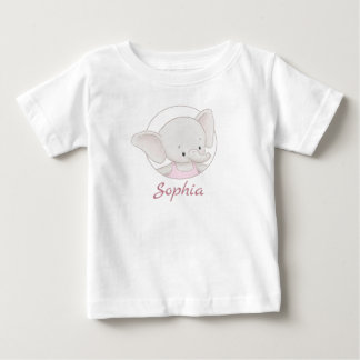 Cute Elephant Adsible Funny Personlig T Shirt