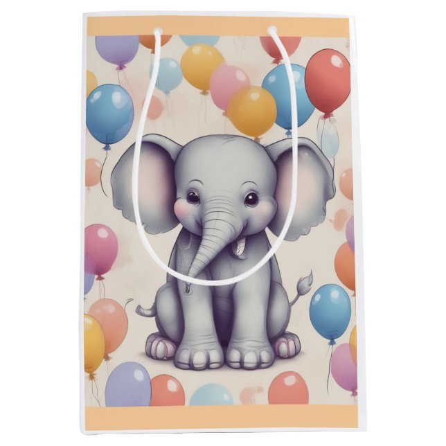 Cute Elephant Birthday (Framsidan)