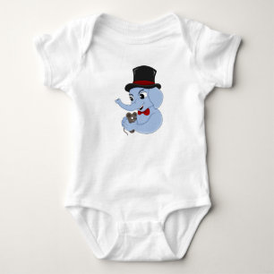 Cute elephant boykreation baby bodykosti t shirt