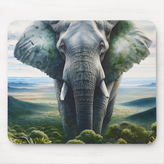 Cute Elephant Close Musmatta (Framsidan)