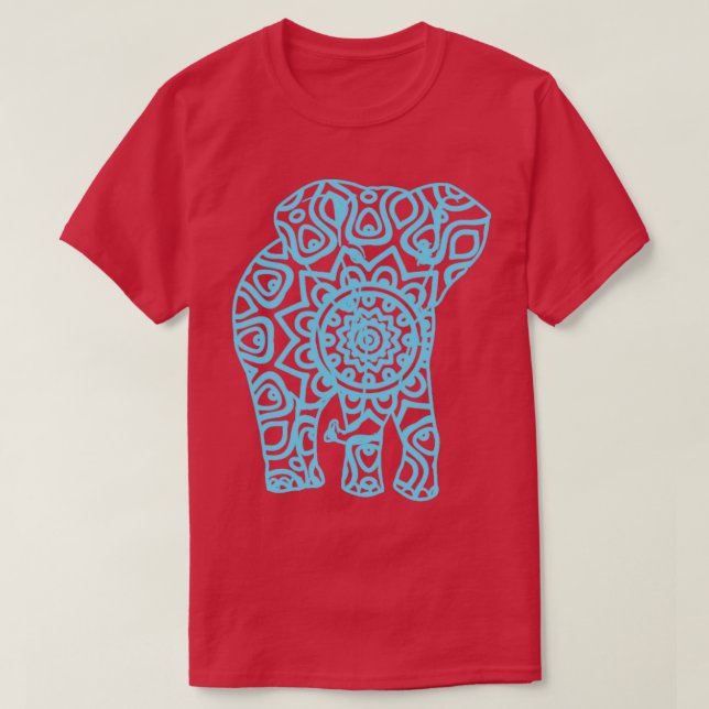 Cute Elephant Gift Skriv ut Elephants Wildlife Kid T Shirt (Design framsida)