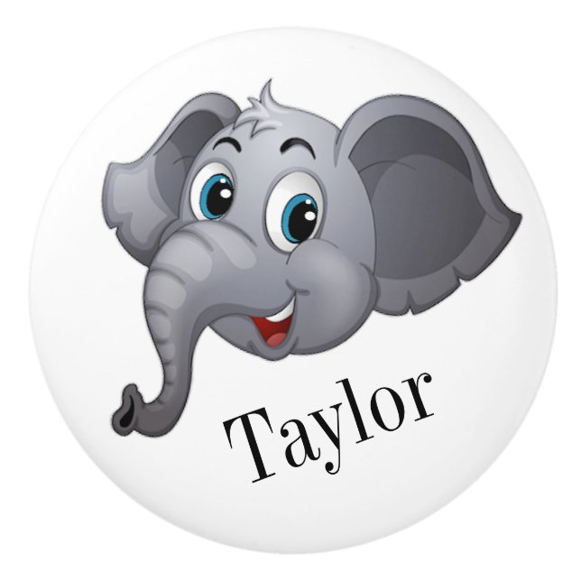 Cute Elephant Knobs Knopp (Framsidan)