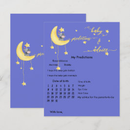 Cute Elephant & Little Butterfly Baby Shower Game