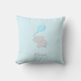 Cute Elephant med Balloon Kudde