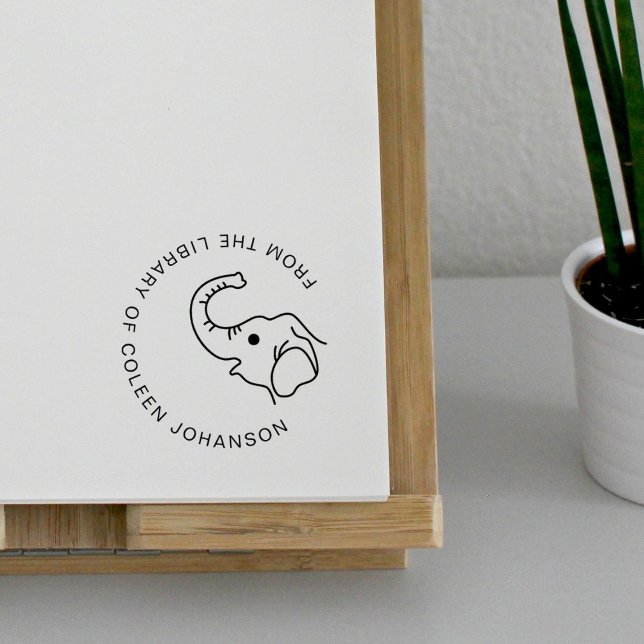 Cute Elephant Modern från Bibliotek Stämpel (Skapare uppladdad)