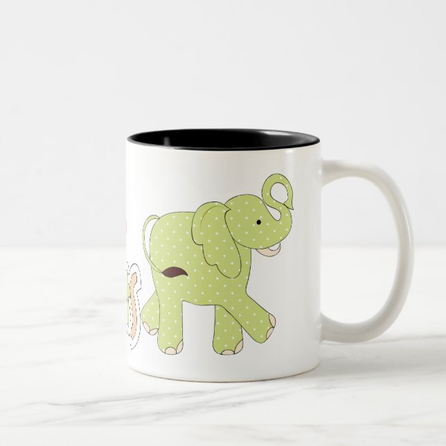 Cute Elephant Mugg (Höger)
