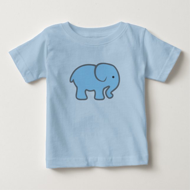 Cute Elephant Shirt Tröja (Framsida)