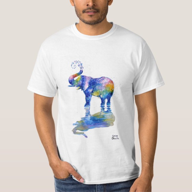 Cute elephant t shirt (Framsida)
