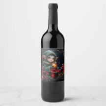 Cute Elf Child in Grönt Hooded Jacka