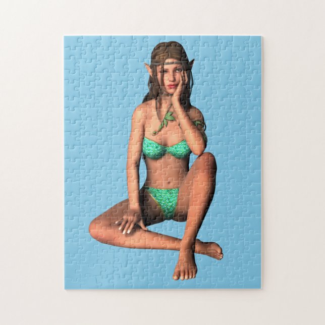 CUTE ELF GIRL PUZZLE PUSSEL (Vertikal)