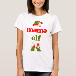 Cute Elf Mamma T Shirt