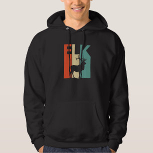 Cute Elk Animal Hoodie