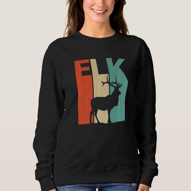Cute Elk Animal T Shirt (Framsida)