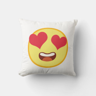 Cute Emoji Dekorativ kudde
