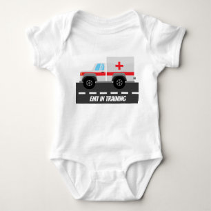 Cute EMT-karosseri för träning av baby T Shirt