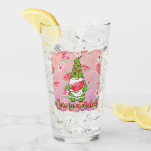 Cute en i en melon Sommarnom Glaskopp