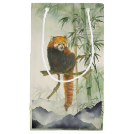 Cute Endangered Hand-Pawarded Red Panda