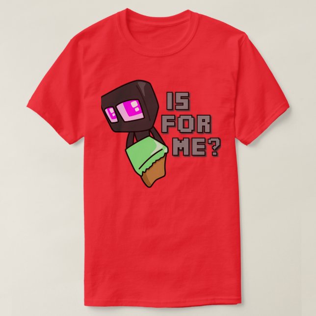 Cute Enderman är för mig Classic TShirt T Shirt (Design framsida)