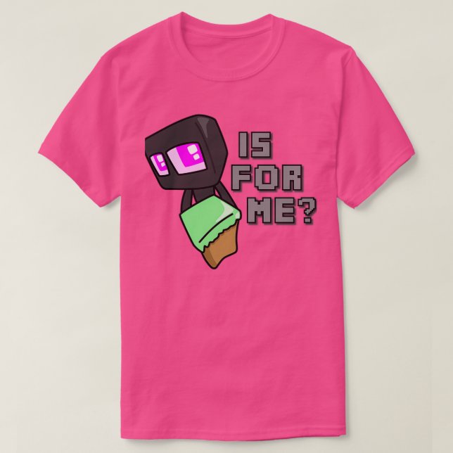 Cute Enderman är för mig T Shirt (Design framsida)
