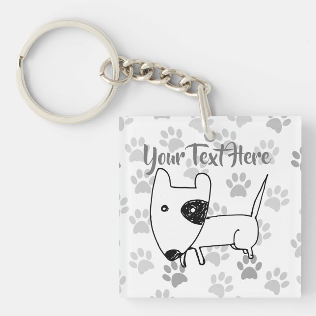 Cute English Bull Terrier (Framsidan)