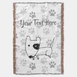 Cute English Bull Terrier Filt