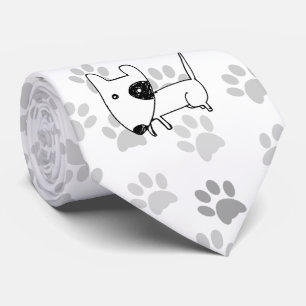 Cute English Bull Terrier Slips