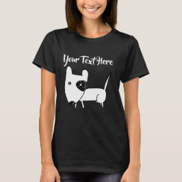 Cute English Bull Terrier T Shirt