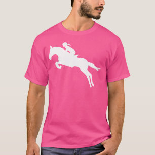 Cute English Riding Hunter Jumper Girl Riding Hors T Shirt