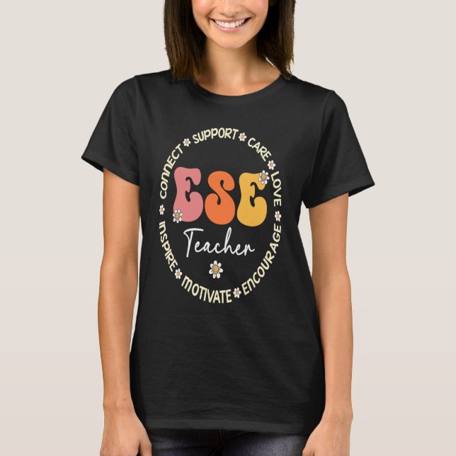 Cute ESE Teacher Squad Appreciation Week back to s T Shirt (Framsida)