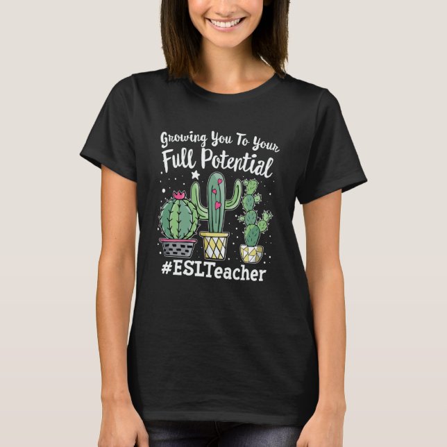 Cute ESL Teacher Squad Appreciation Week back to s T Shirt (Framsida)