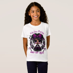 Cute Ethnic Goth Girl Lila Gothic Jul T Shirt