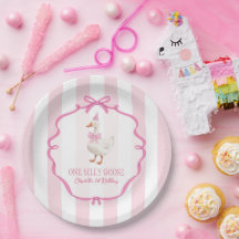 Cute Ett Fånig går Rosa Bow första födelsedag