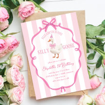 Cute Ett Fånig går Rosa Bow första födelsedag