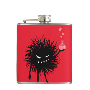 Cute Evil Character Kärlek Potion Fickplunta