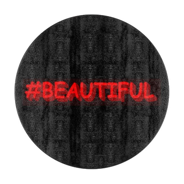 Cute Expression Design "#BEAUTIFUL". Köp nu (Framsidan)
