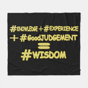Cute Expression Design för "WISDOM EQUATION". Köp Fleecefilt