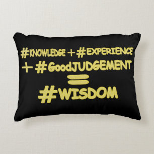 Cute Expression Design för "WISDOM EQUATION". Köp  Prydnadskudde