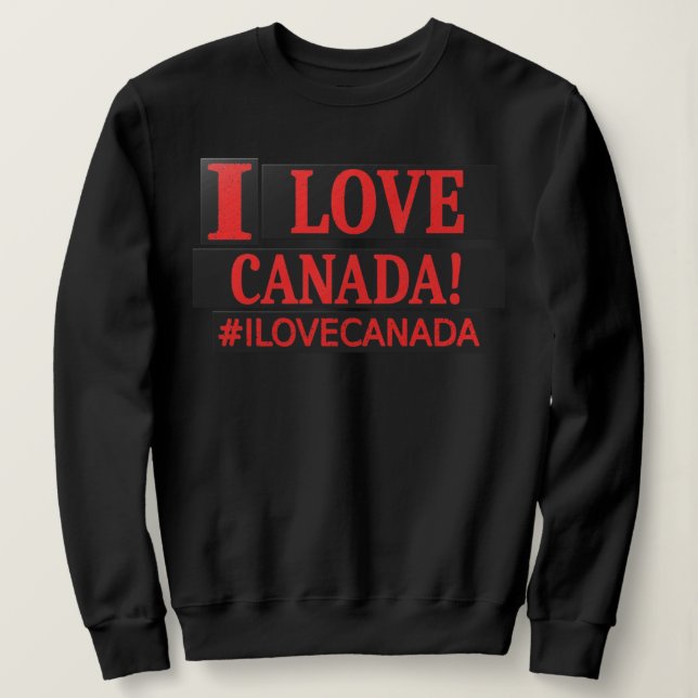 Cute Expression Design #ILOVECANADA". Köp nu T Shirt (Design framsida)