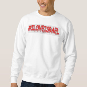 Cute Expression Design #ILOVEISRAE". Köp nu Lång Ärmad Tröja