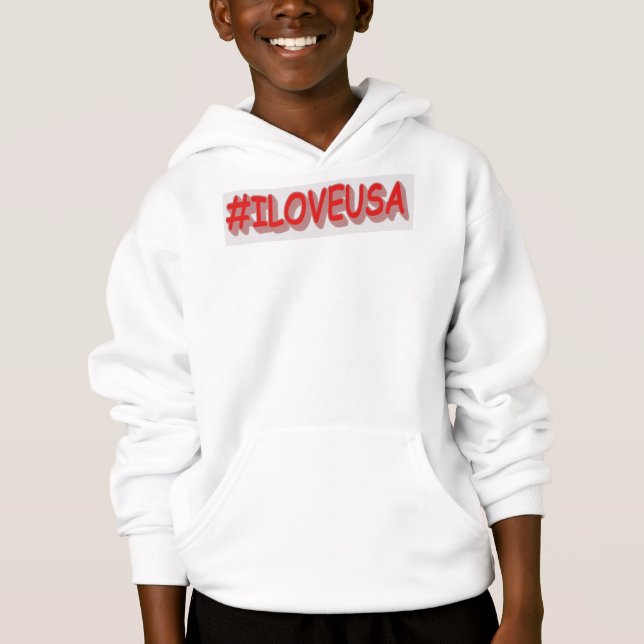 Cute Expression Design #ILOVEUSA. Köp nu T Shirt (Framsida)