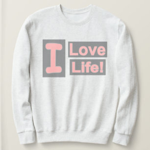 Cute Expression Design "Kärlek Life". Köp nu T Shirt