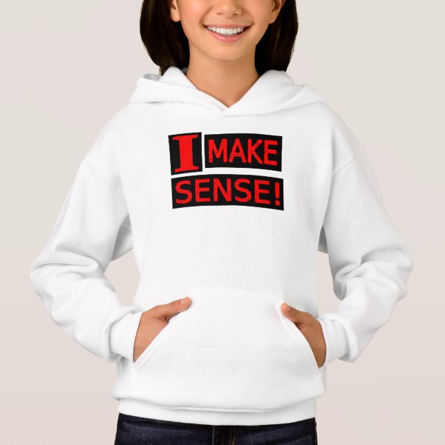 Cute Expresskonstruktion "Make Sense" Köp nu T Shirt (Framsida)