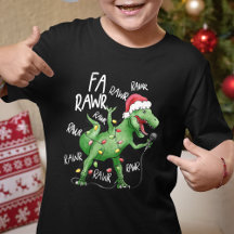 Cute Fa Rawr Rawr Singing jul Dinosaur