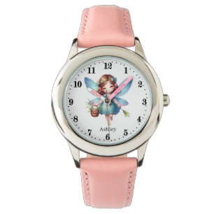 Cute Fairy add namn Flickor Armbandsur