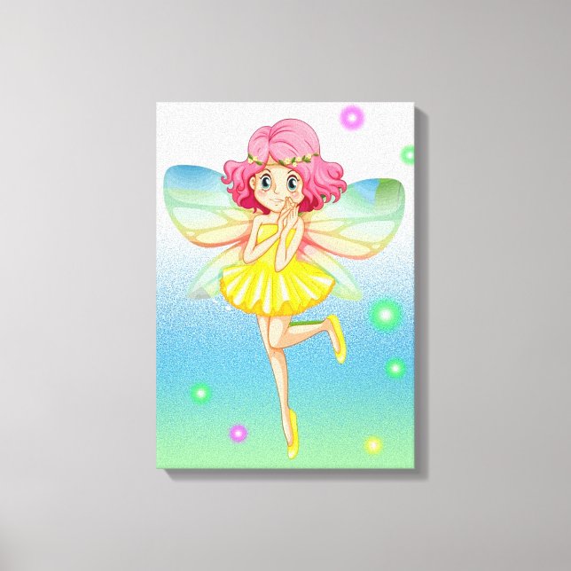 Cute Fairy Canvastryck (Framsida)