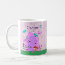 Cute Fairy Door Personalized Mug Kaffemugg